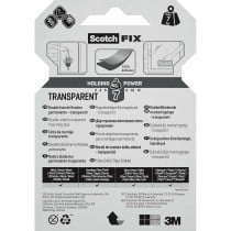 Ruban adhésif double face Scotch Transparent 19 mm x 1,5 m