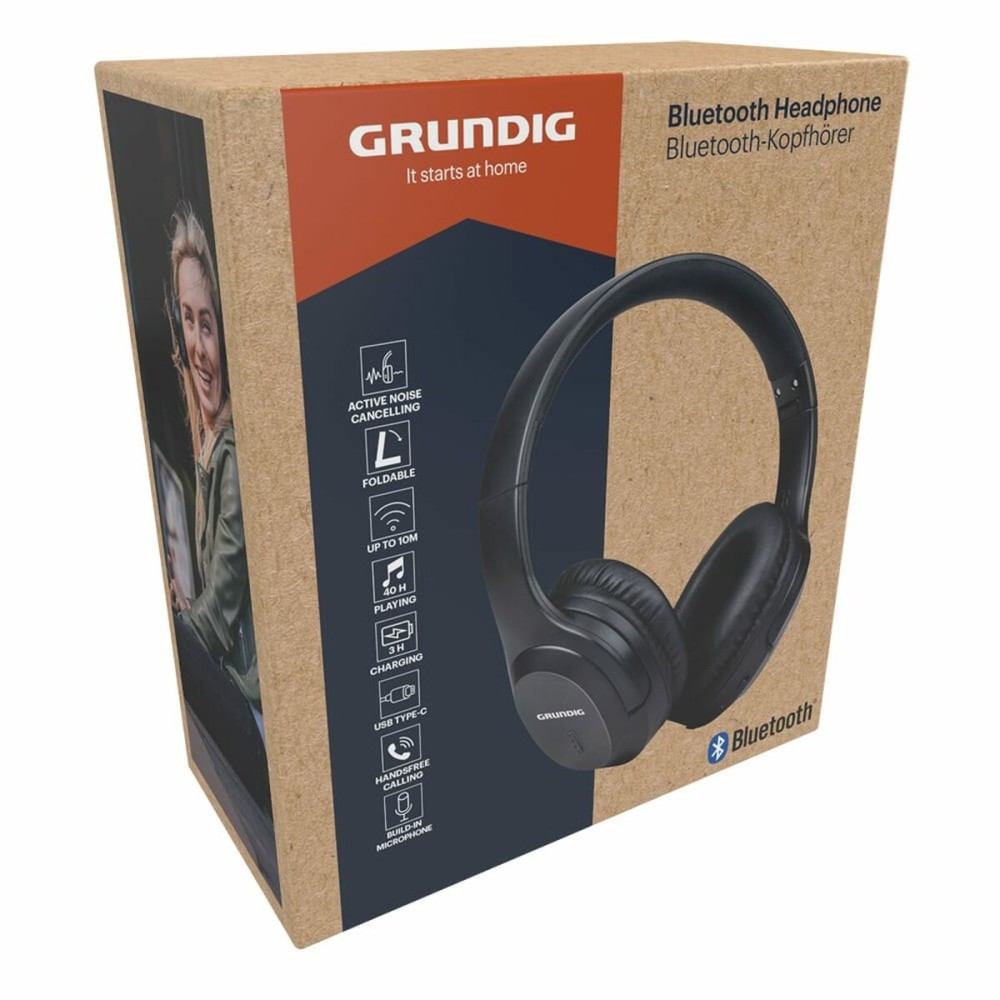 Faltbarer Haarreif Kopfhörer Grundig