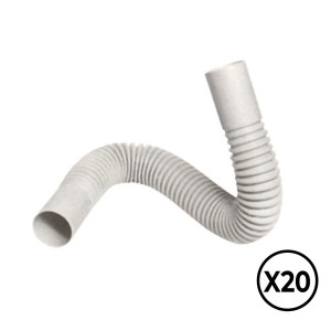 Kabelrohr Tupersa Ø 20 mm Gebogen 120 Stücke