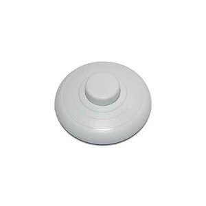 Interrupteur à bouton-poussoir BF Blanc