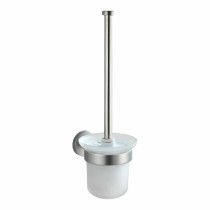 Porte-brosse Wenko 10 X 35 X 14 CM Blanc Acier inoxydable Moderne Chrome