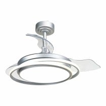 Ventilateur de Plafond CristalRecord Argenté 40 W Ø 40 cm