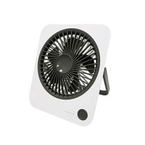 Tischventilator F-Air Weiß Schwarz