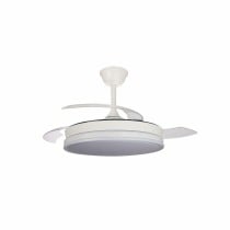 Ceiling Fan CristalRecord SUPERECO RETRAC 45W MD Transparent