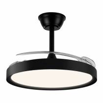 Ceiling Fan CristalRecord Black (3000 K) (4000 K)