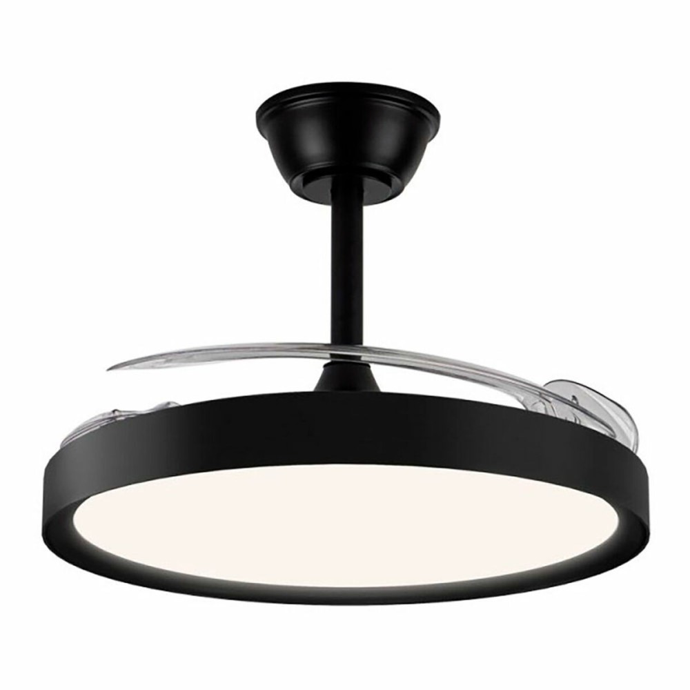 Ceiling Fan CristalRecord Black (3000 K) (4000 K)