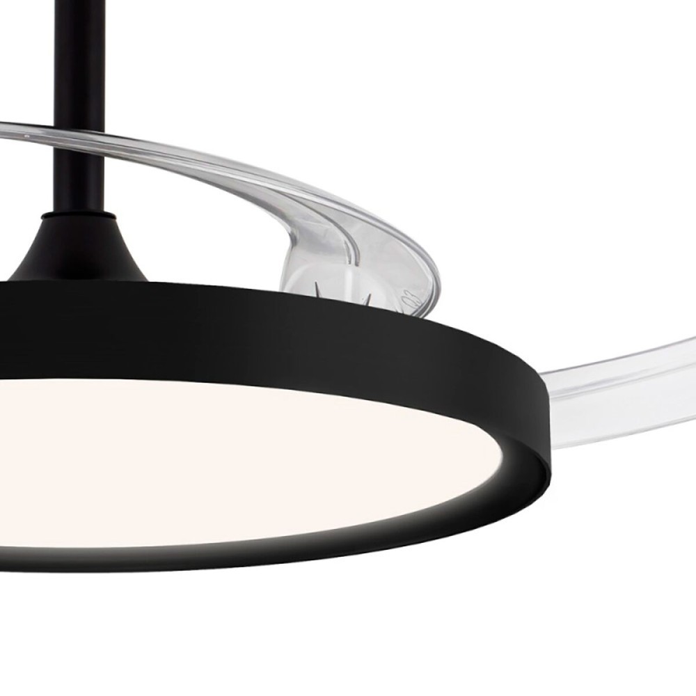 Ventilateur de Plafond CristalRecord Noir (3000 K) (4000 K)
