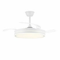 Ceiling Fan CristalRecord EVO RETRAC Transparent 72 W