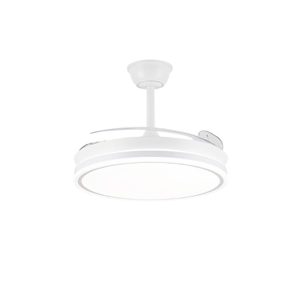 Ceiling Fan CristalRecord EVO RETRAC Transparent 72 W