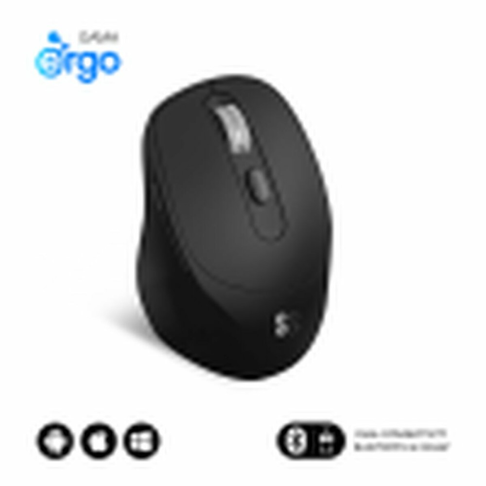 Optische Maus Subblim SUBMO-EDCON01 Schwarz