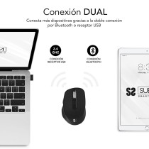 Souris Optique Subblim SUBMO-EDCON01 Noir