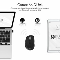 Souris Optique Subblim SUBMO-EDCON01 Noir