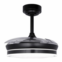 Ceiling Fan CristalRecord 85-065-46-180 Black 45 W Ø 92 cm