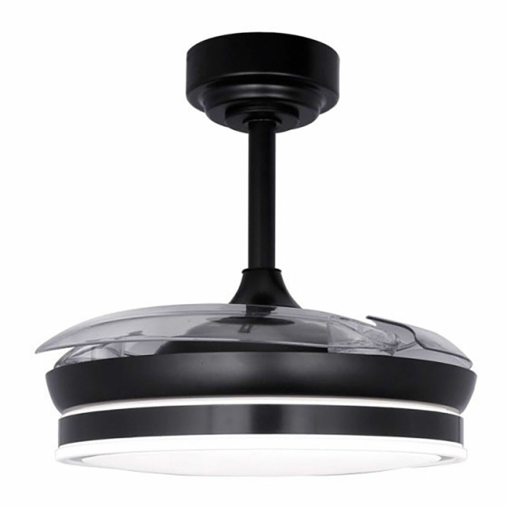 Ceiling Fan CristalRecord 85-065-46-180 Black 45 W Ø 92 cm