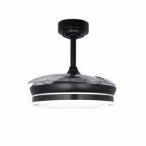 Ceiling Fan CristalRecord 85-065-46-180 Black 45 W Ø 92 cm