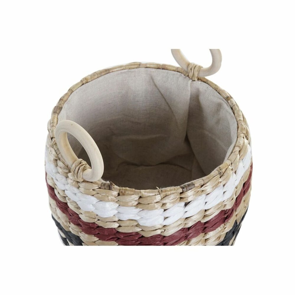 Set de basket DKD Home Decor Fibre naturelle 30 x 30 x 25 cm Colonial