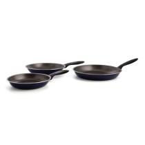 Ensemble de poêle Quid Nuit Bleu Métal (3 pcs)