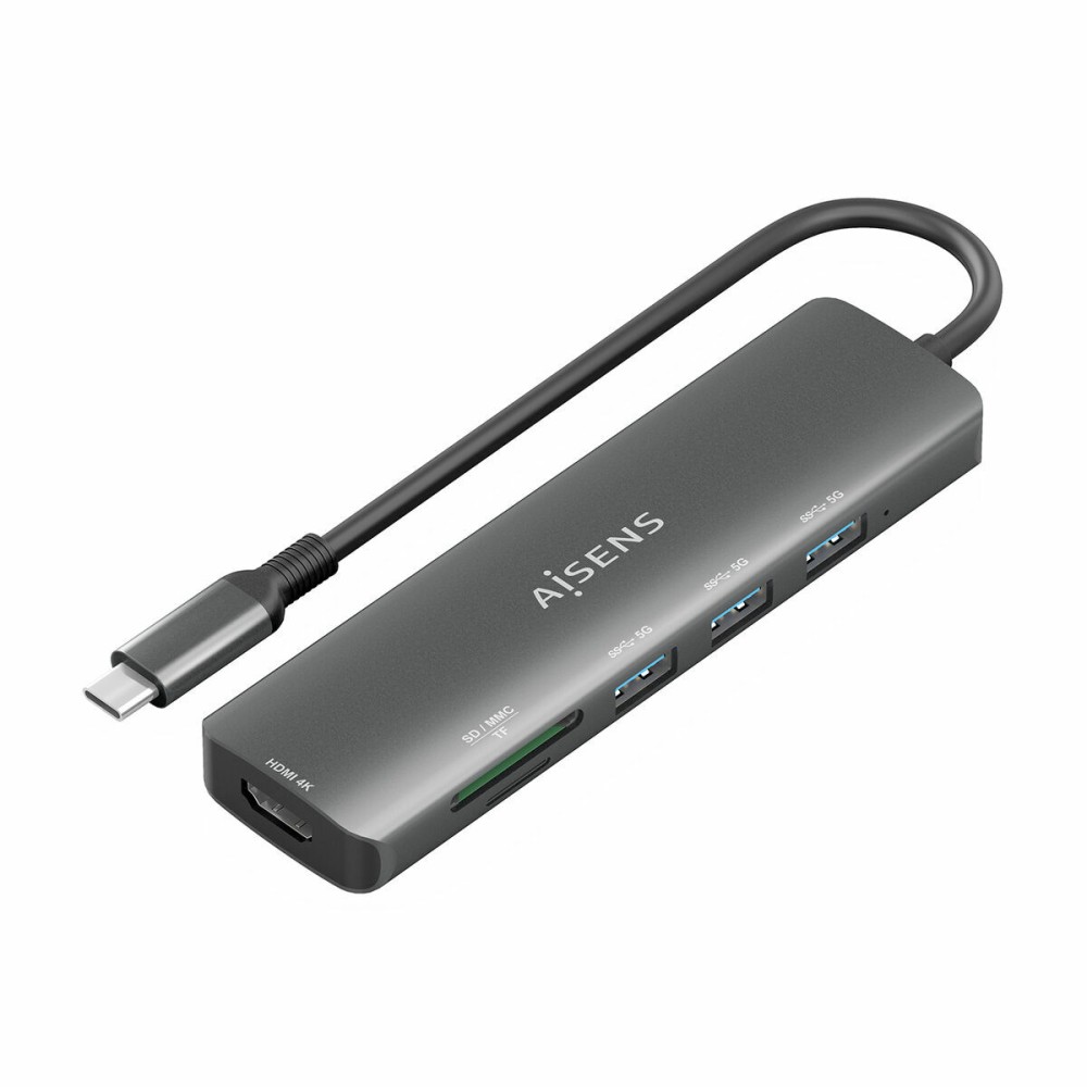 USB Hub Aisens ASUC-6P024-GR