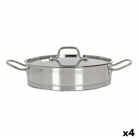 Casserole avec Couvercle en Verre Quttin 2,2 L (4 Unités)