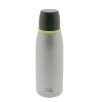 Reise-Thermoskanne JATA 919 Grau Metall Edelstahl Kunststoff 750 ml