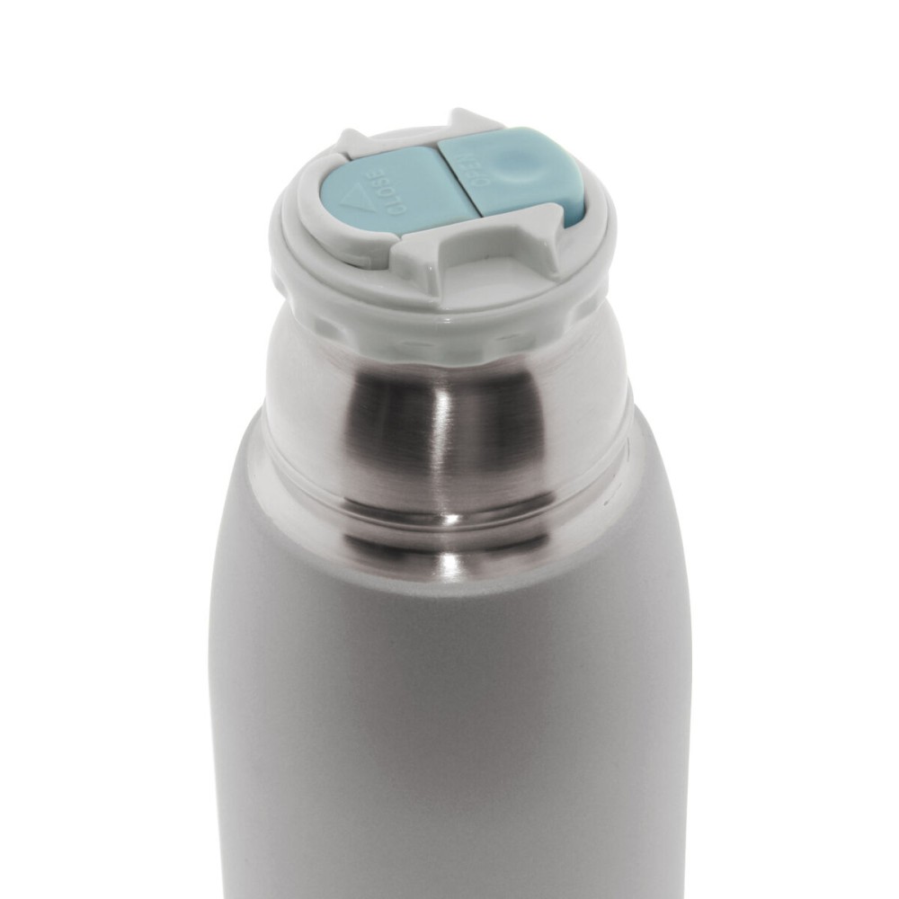 Reise-Thermoskanne JATA 919 Grau Metall Edelstahl Kunststoff 750 ml