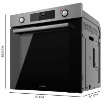 Multifunktionsherd Cecotec Bolero Hexa M226000 Inox 2800 W 72 L