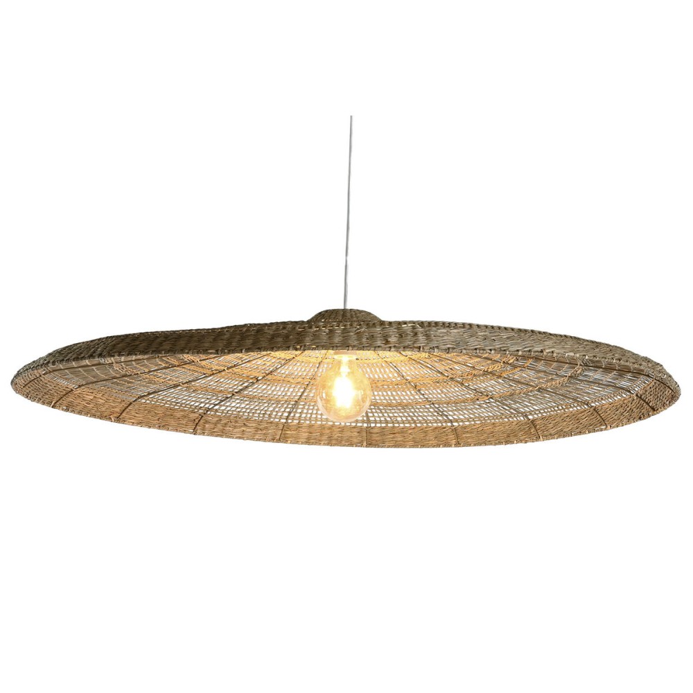 Ceiling Light Home ESPRIT Light brown 110 x 110 x 15 cm