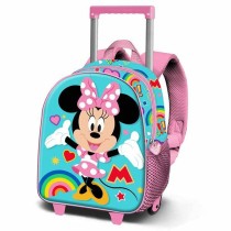 Schulrucksack mit Rädern Minnie Mouse 3D