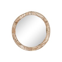 Wall mirror Home ESPRIT Natural Tropical 70 x 6 x 70 cm