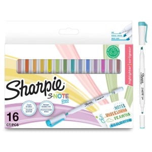 Marker-Set Sharpie S-Note Duo Double 16 Stücke