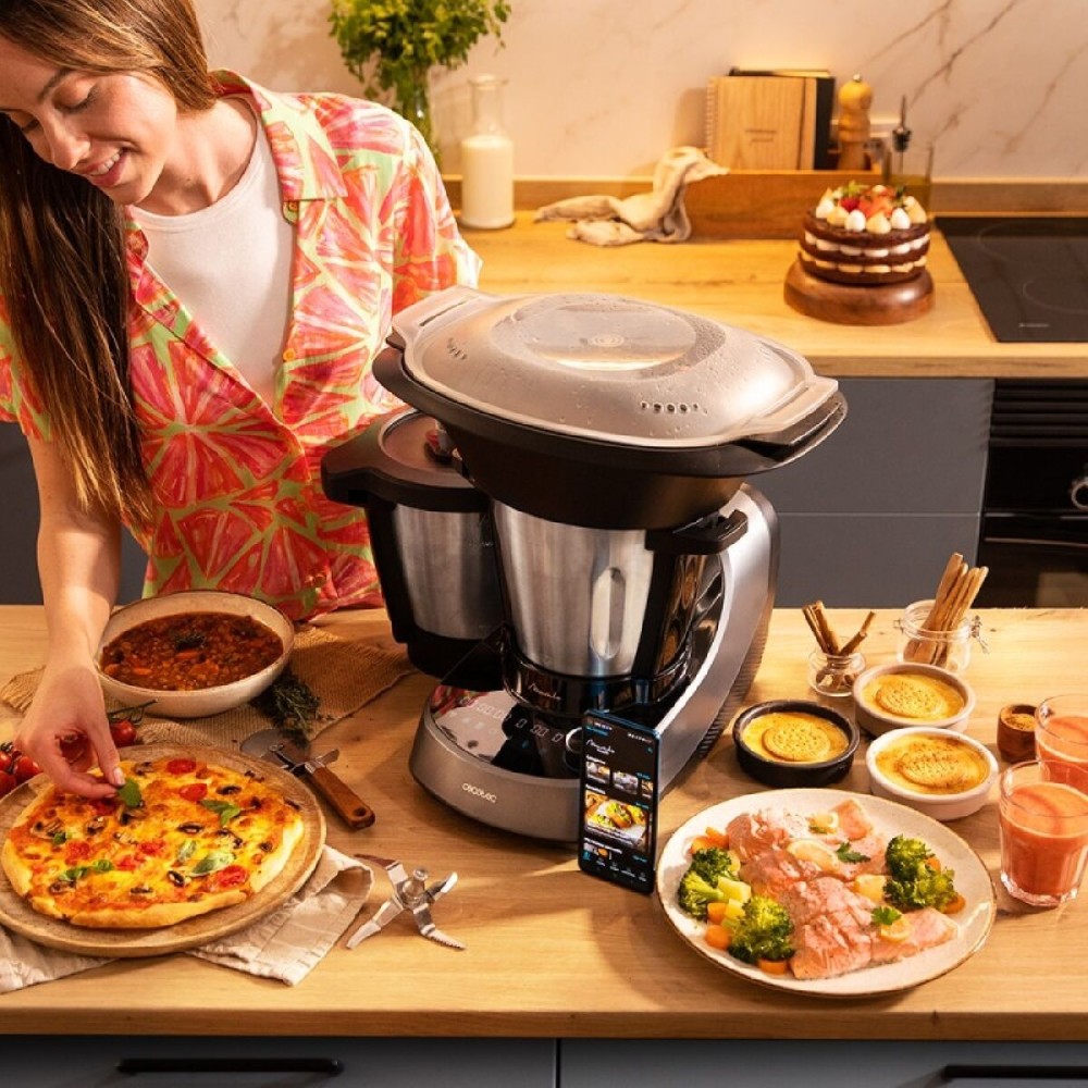 Food Processor Cecotec Mambo 11090 Habana 1600 W 3,3 L Black