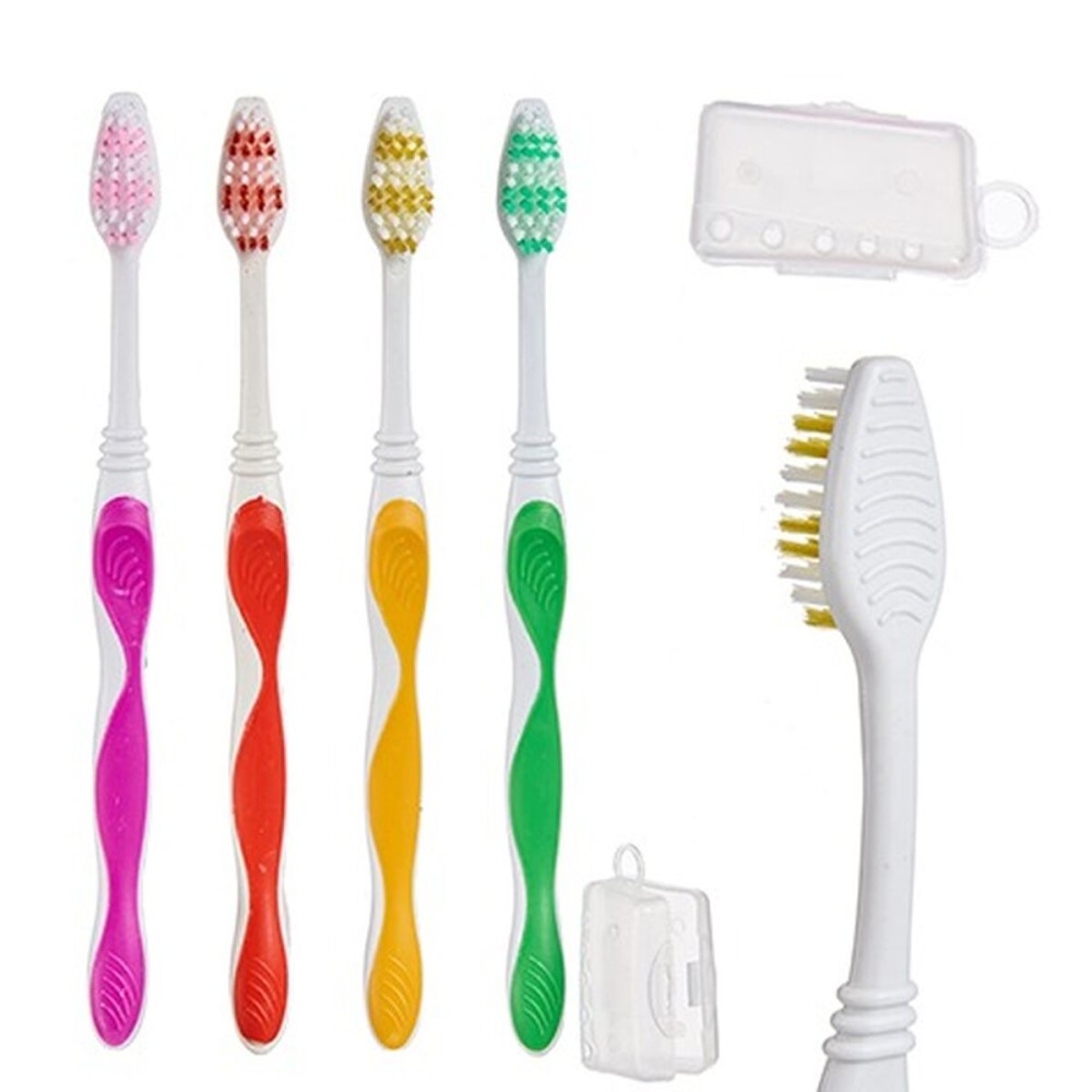 Brosse à Dents Berilo AR1410003 AR1410003 Jaune Bleu Rouge Vert (12 Unités)