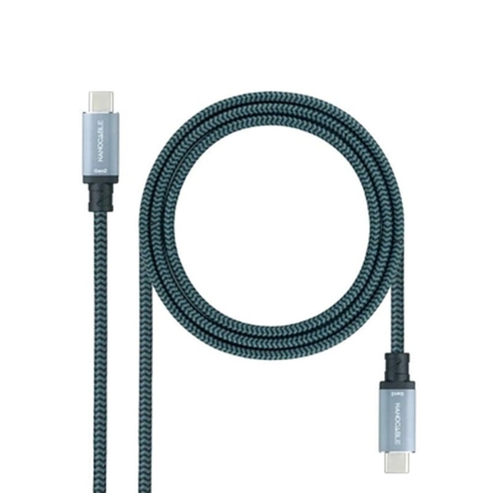 USB-C-Kabel NANOCABLE 10.01.4101-COMB grün 1 m (1 Stück)