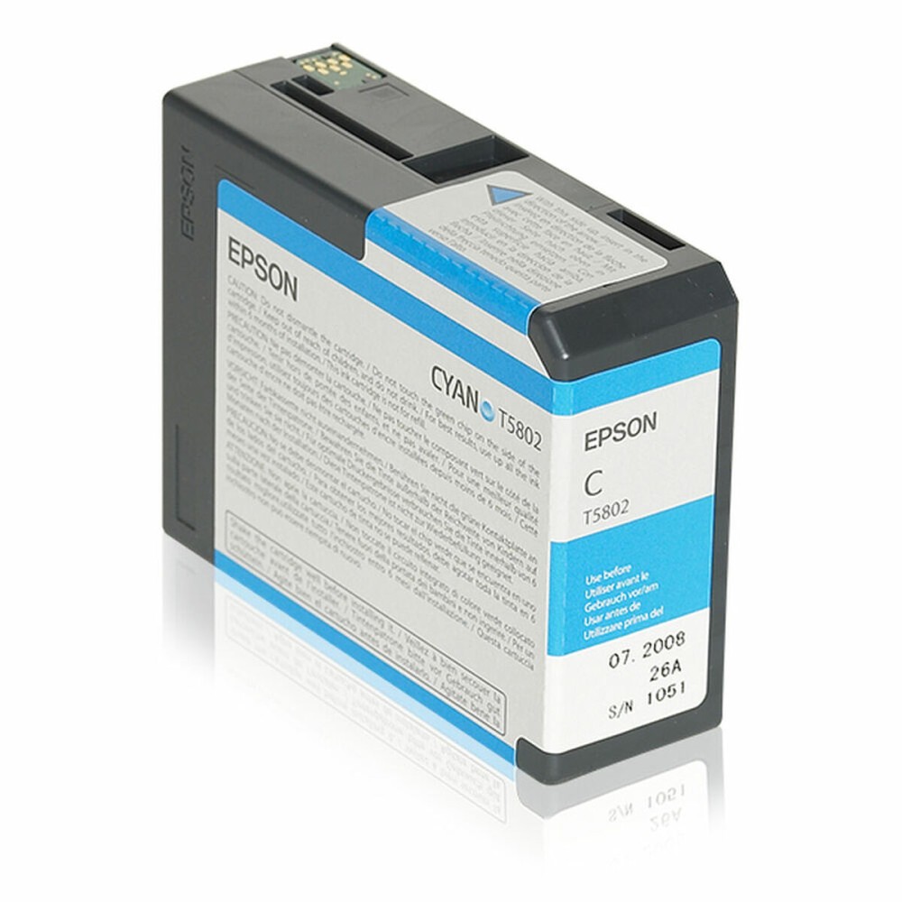 Cartouche d'encre originale Epson C13T580200 Bleu Cyan