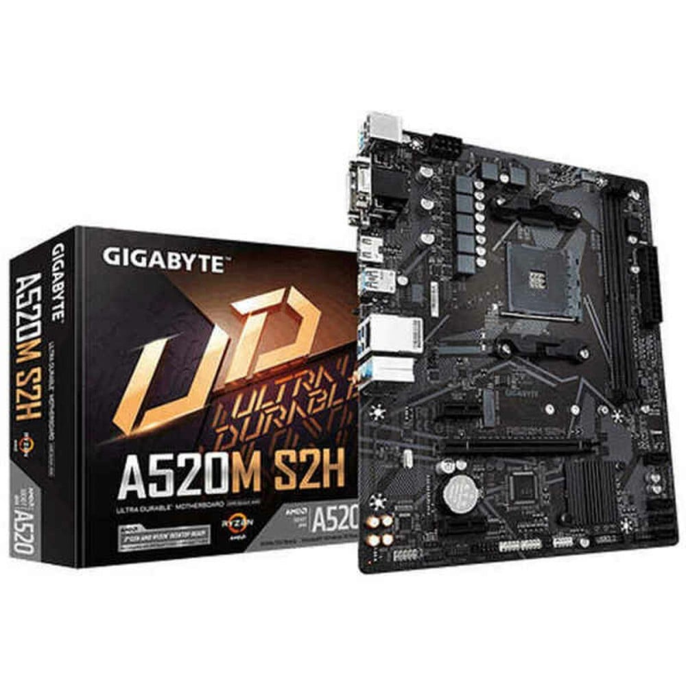 Carte Mère Gigabyte A520M S2H AMD A520 AMD AM4