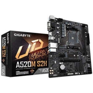 Carte Mère Gigabyte A520M S2H AMD A520 AMD AM4