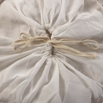 Korb für schmutzige Wäsche Versa Fische Polyester Textil (38 x 48 x 38 cm)