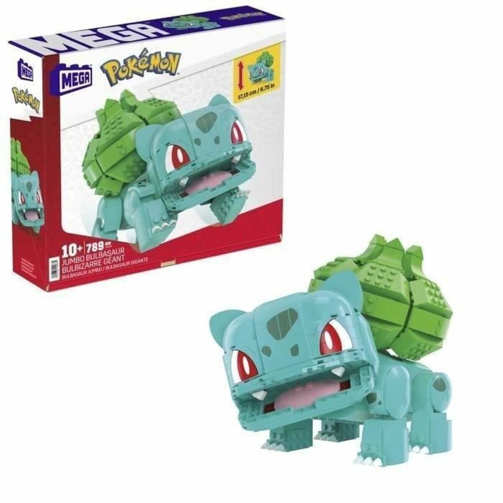 Construction kit Pokémon Mega Construx - Jumbo Bulbasaur 789 Pieces