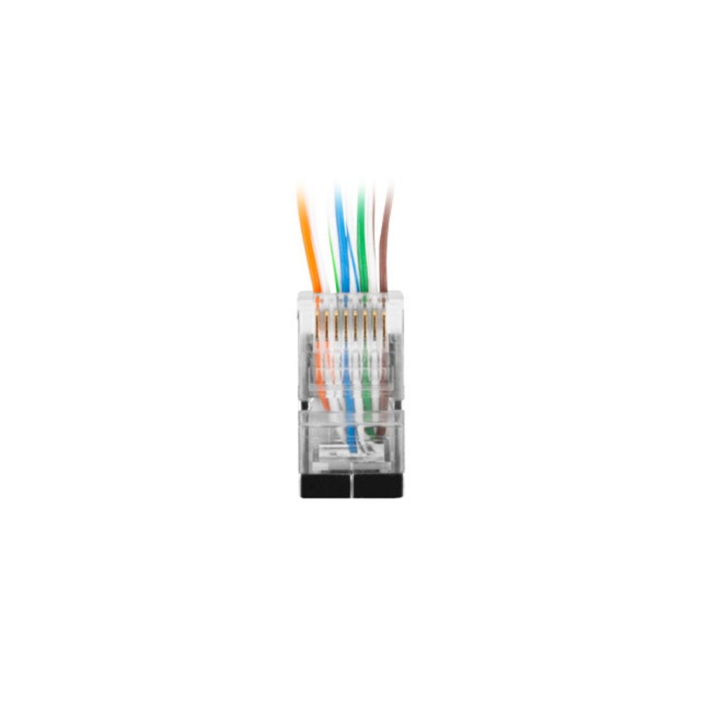 RJ45-Anschluss Lanberg PLS-6020EZ Durchsichtig 20 Stück