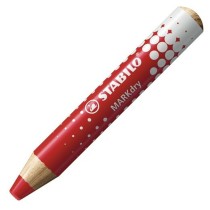 Marker Stabilo Mrakdry 5 Stück Rot