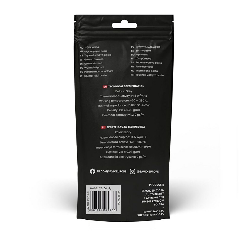 Kühlpaste Savio TG-04 4G