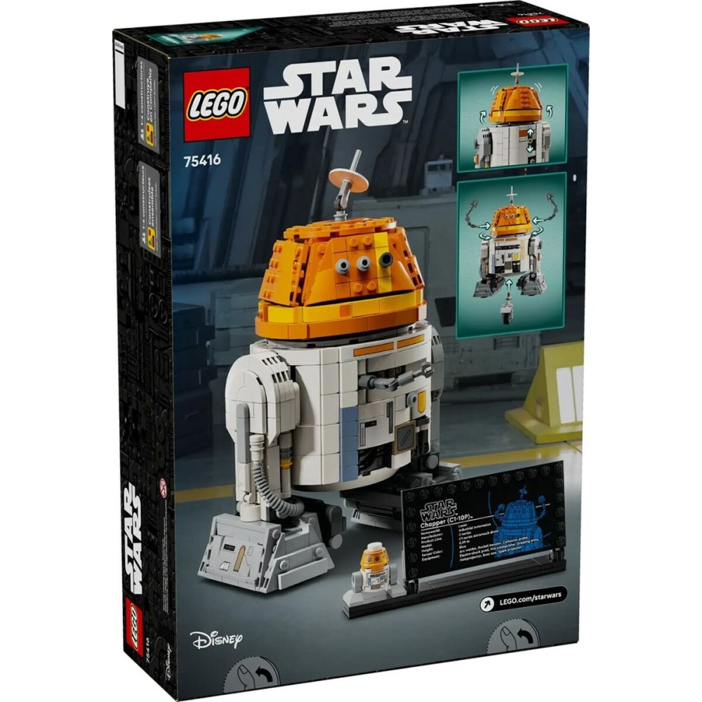 Set de construction Lego STAR WARS 75416 Chopper (C1-10P) 1039 Pièces