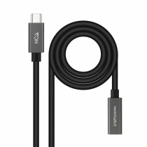 Housse pour clavier NANOCABLE 10.01.4401 Noir 1 m (1 Unité)