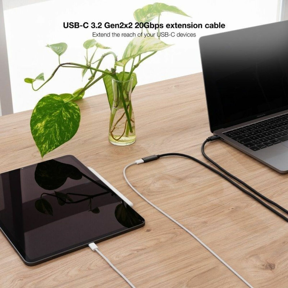 Housse pour clavier NANOCABLE 10.01.4401 Noir 1 m (1 Unité)