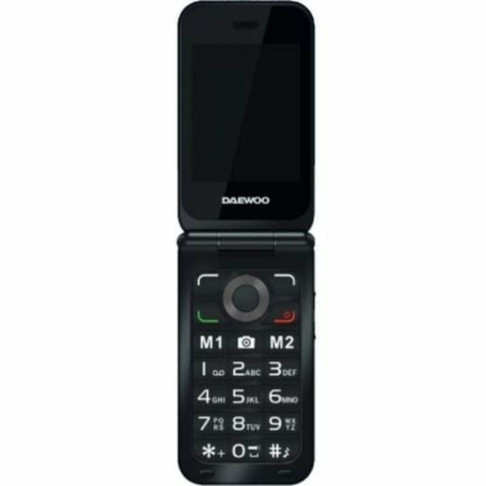 Téléphone portable pour personnes âgées Daewoo 2,8" Noir
