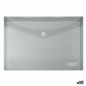 Porte-documents Ingraf Plastique Transparent Broche A5 (10 Unités)