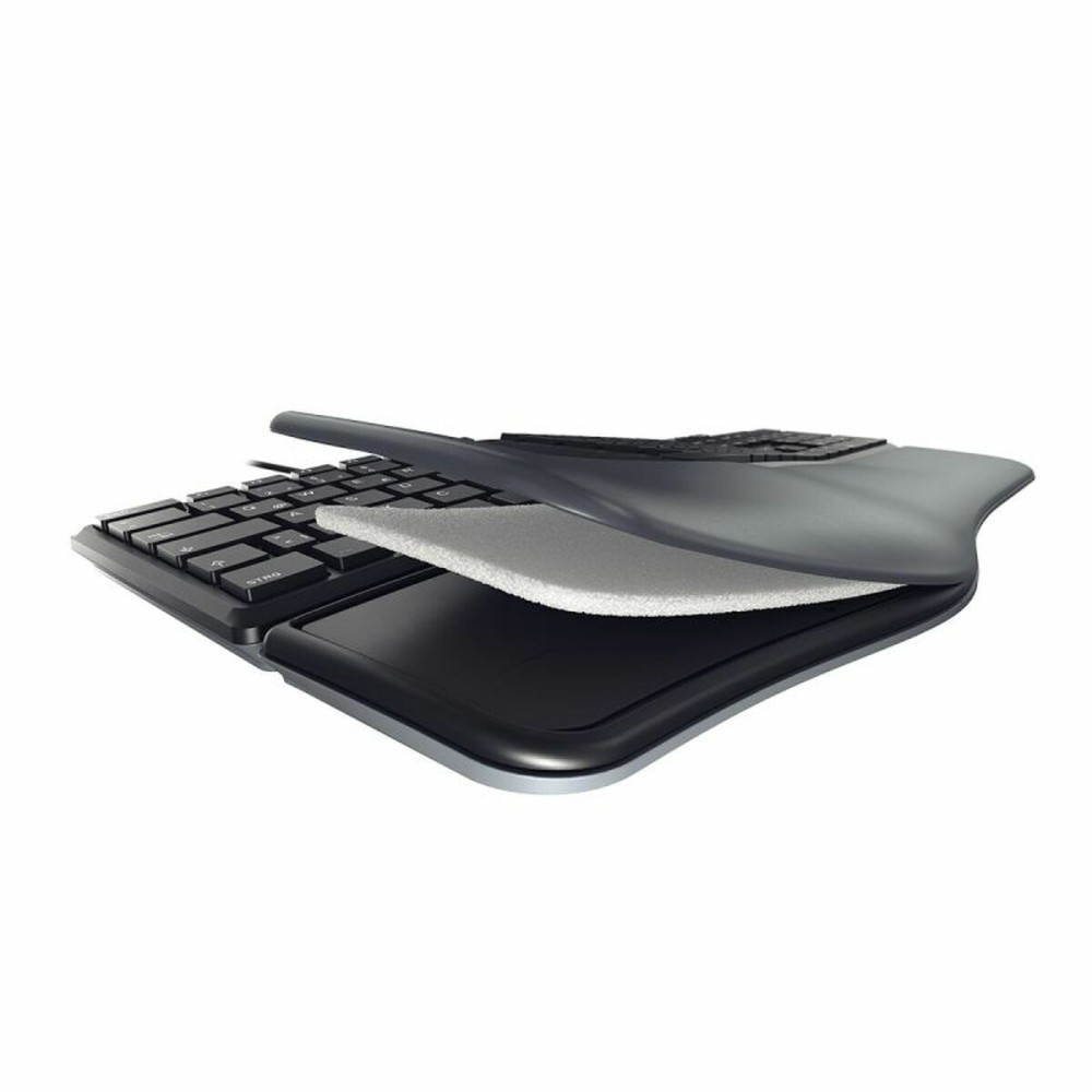 Clavier Cherry KC 4500 ERGO Noir Espagnol Qwerty QWERTY