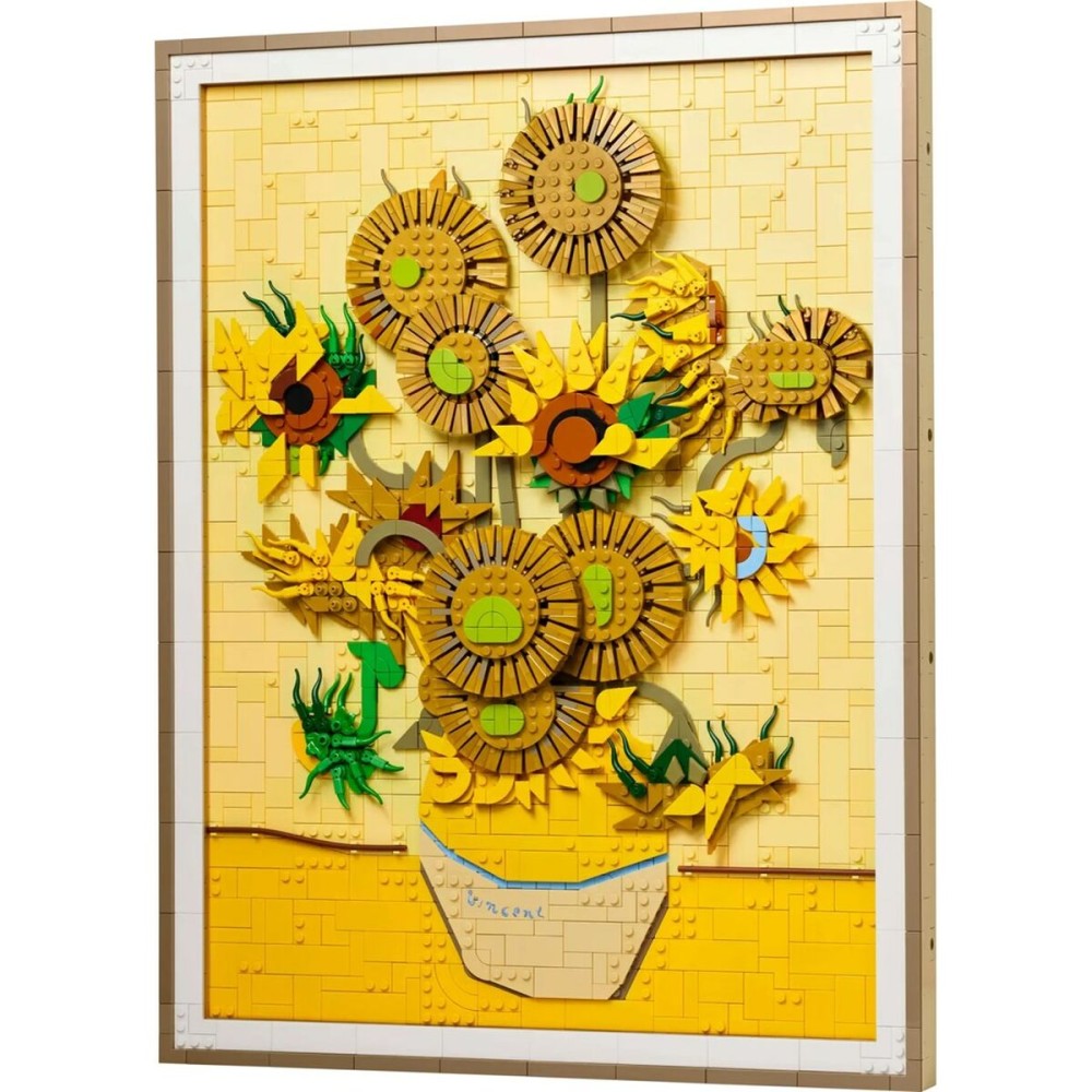 Set de construction Lego ART 31215 Vincent van Gogh – Sunflowers 2615 Pièces