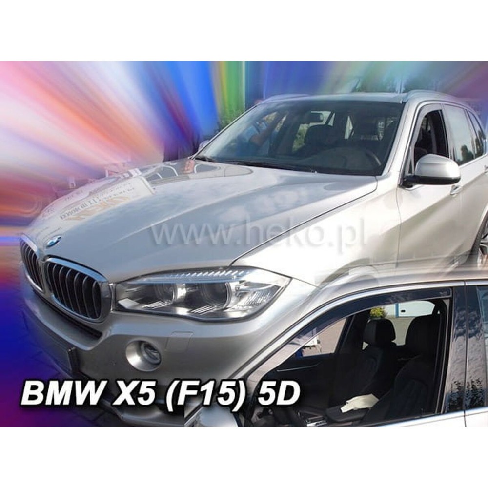 Déflecteur de vent HEKO HO11155 BMW X5 (F15) Frontal 2 Pièces