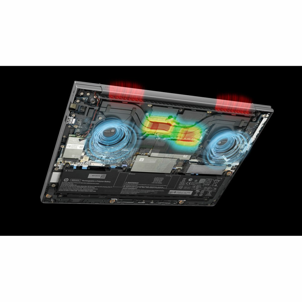 Laptop HP B72XFETABE 16" Intel Evo Core Ultra 7 155H 32 GB RAM 2 TB NVIDIA Quadro RTX 3000 Spanish Qwerty